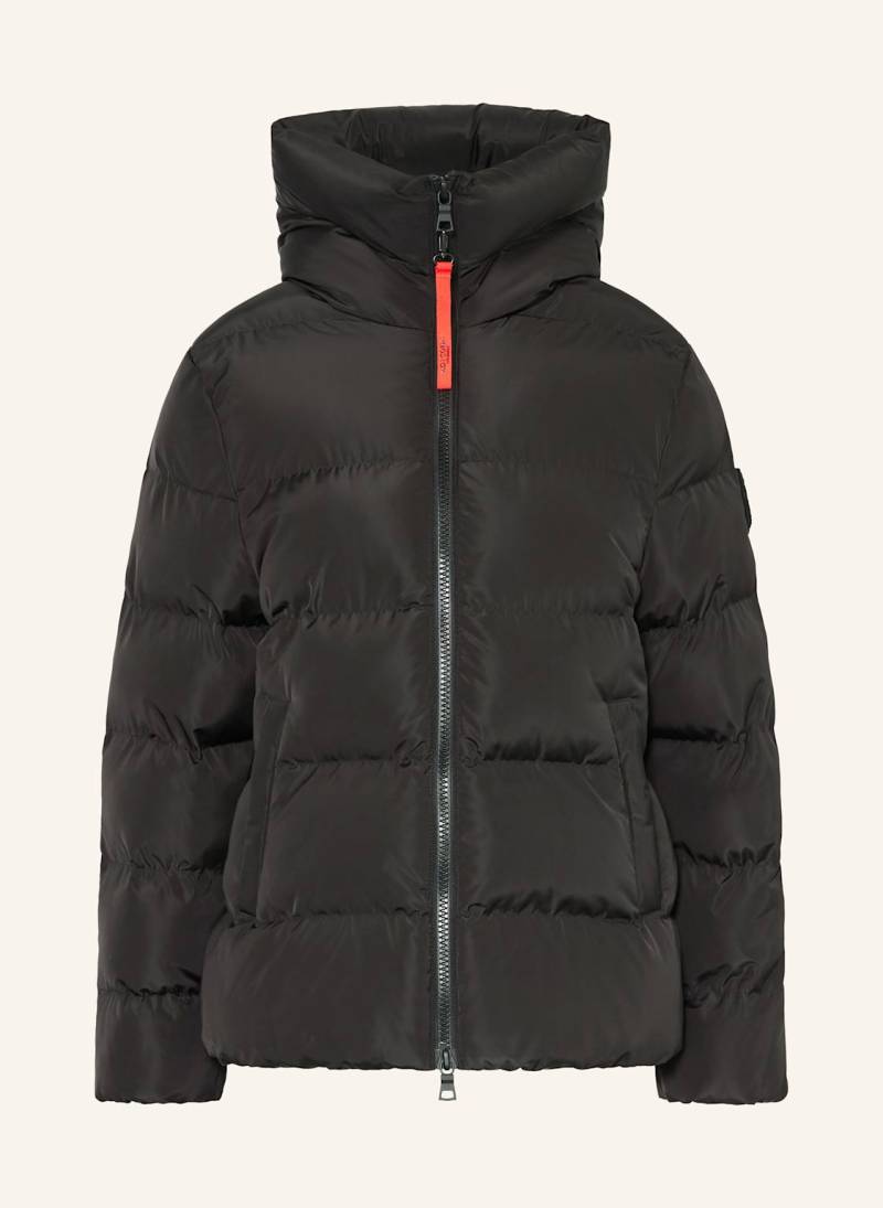 No.1 Como Steppjacke Davos schwarz von No.1 Como