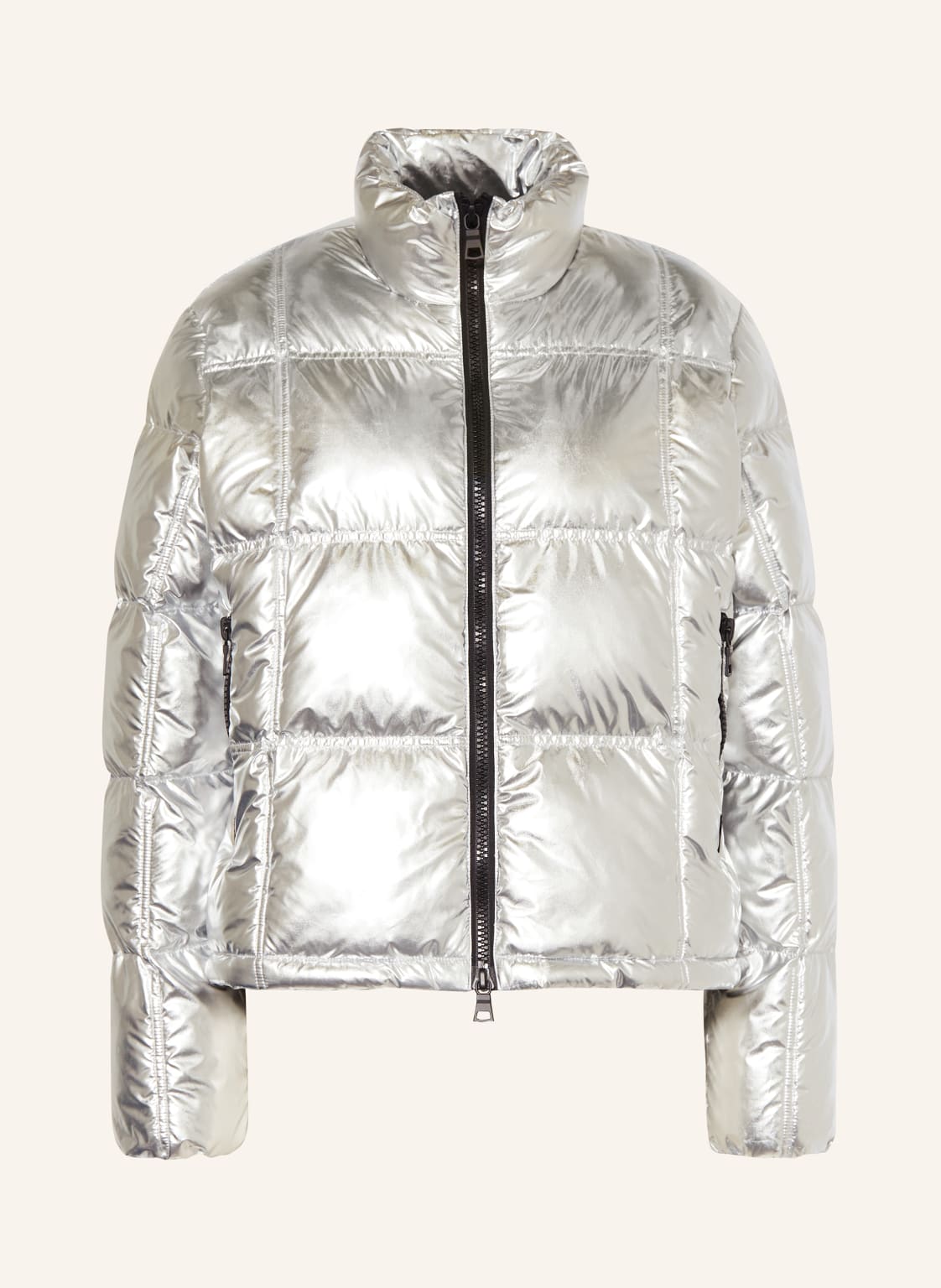 No.1 Como Steppjacke silber