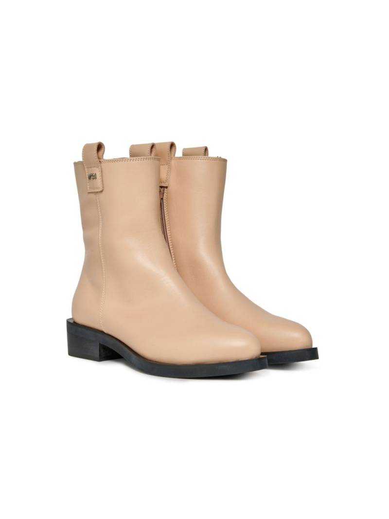 Nº21 Kids leather ankle boots - Neutrals von Nº21 Kids