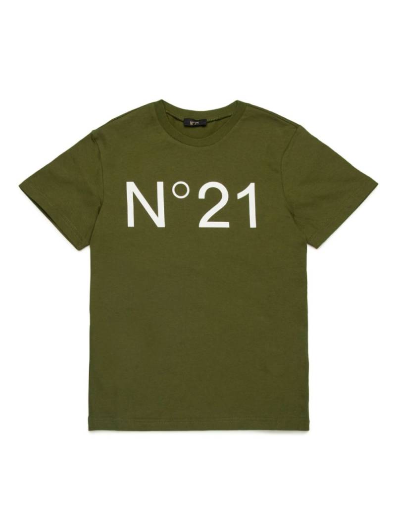 Nº21 Kids logo t-shirt - Green von Nº21 Kids