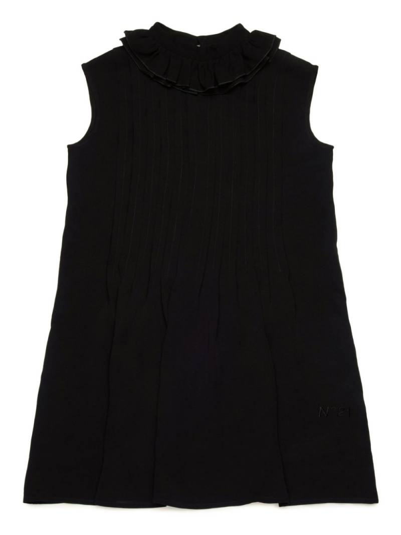 Nº21 Kids pleated dress - Black von Nº21 Kids