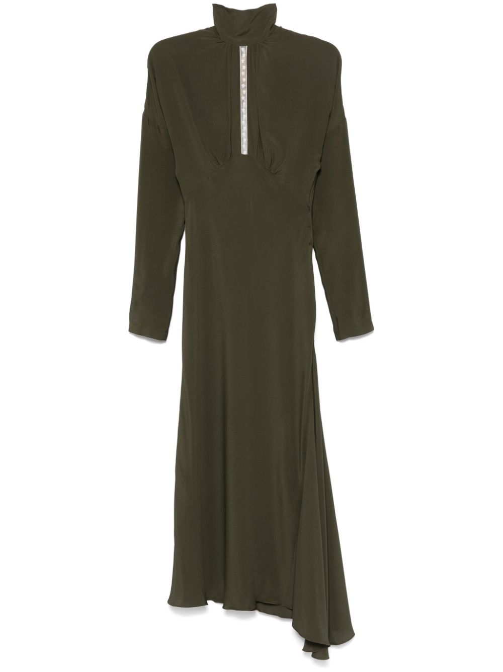 Nº21 asymmetric maxi dress - Green von Nº21