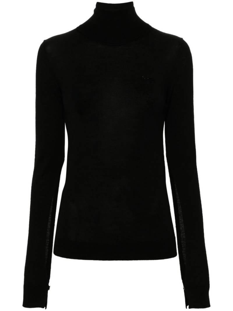 Nº21 beaded-logo sweater - Black von Nº21