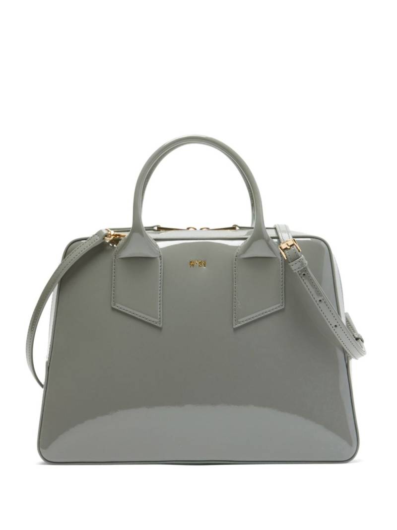 Nº21 big Bauletto shoulder bag - Grey von Nº21