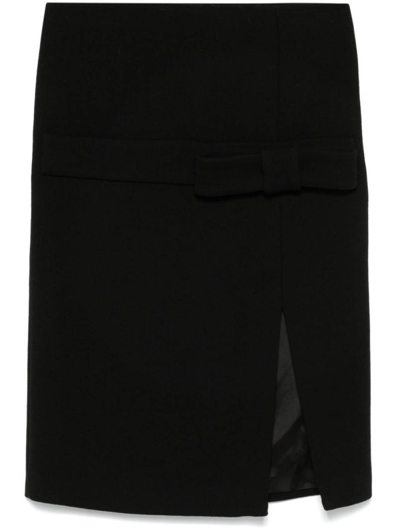 Nº21 bow-detail midi skirt - Black von Nº21