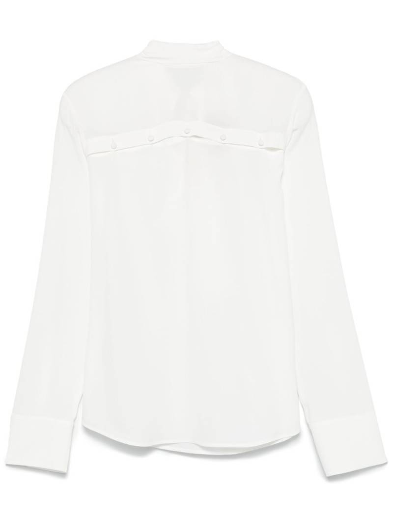 Nº21 button-placket blouse - White von Nº21