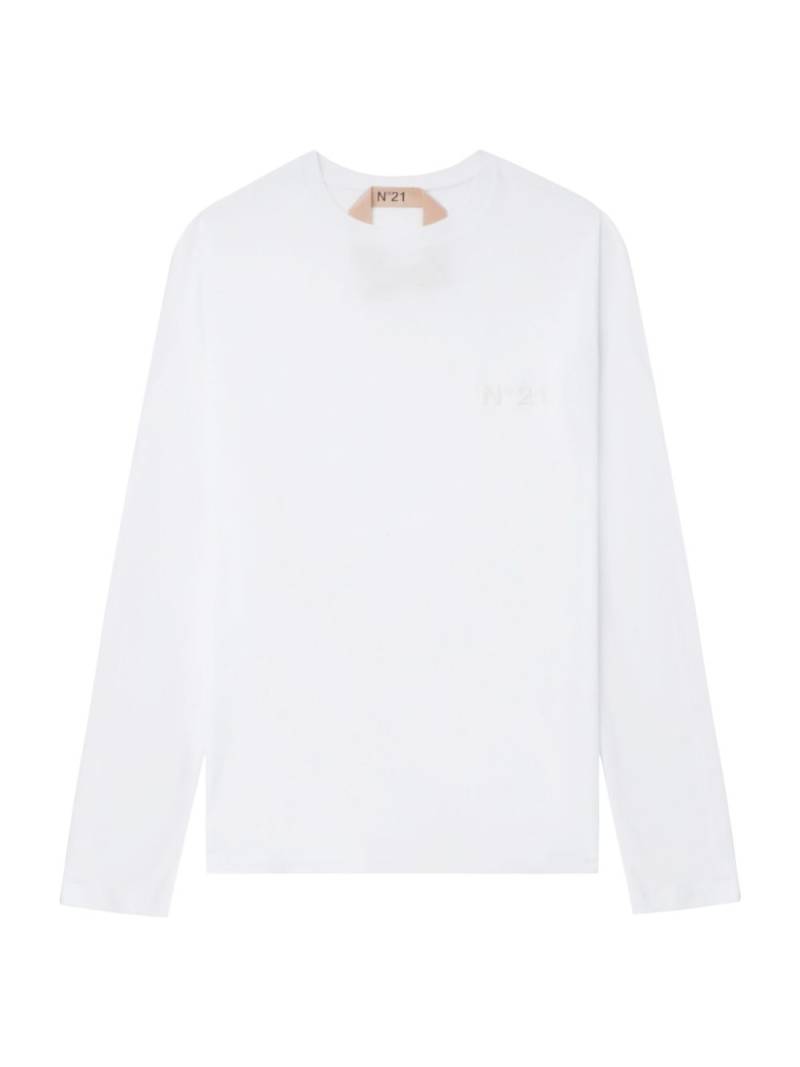 Nº21 cotton T-shirt - White von Nº21