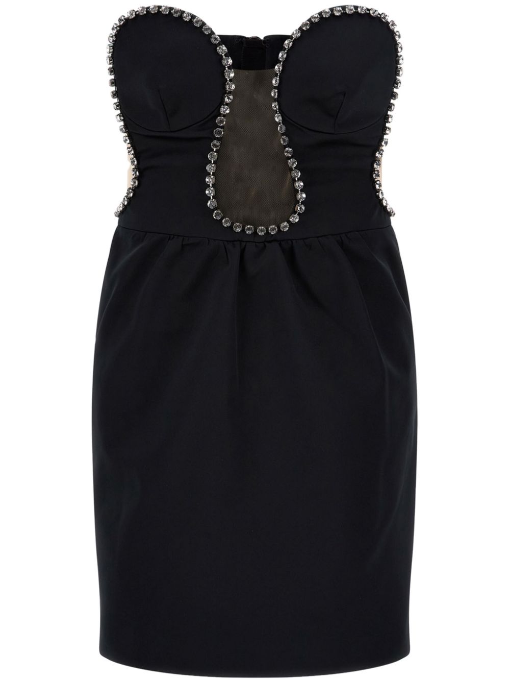 Nº21 crystal-embellished dress - Black von Nº21