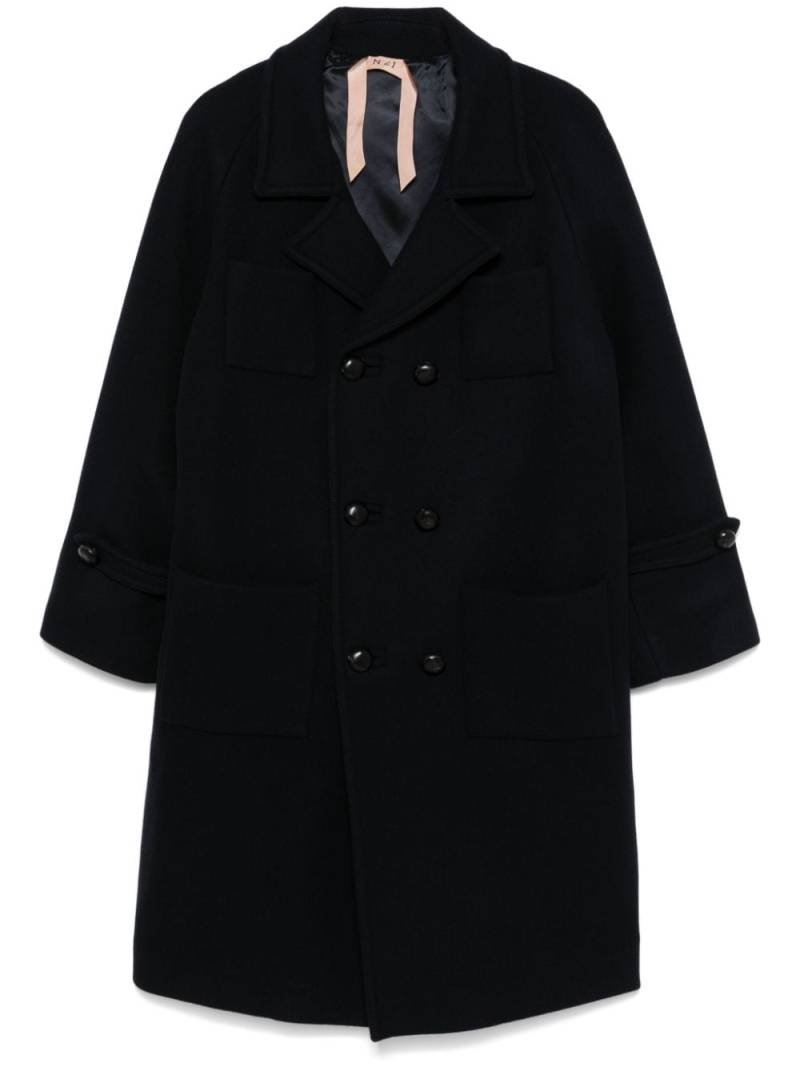 Nº21 double-breasted coat - Blue von Nº21