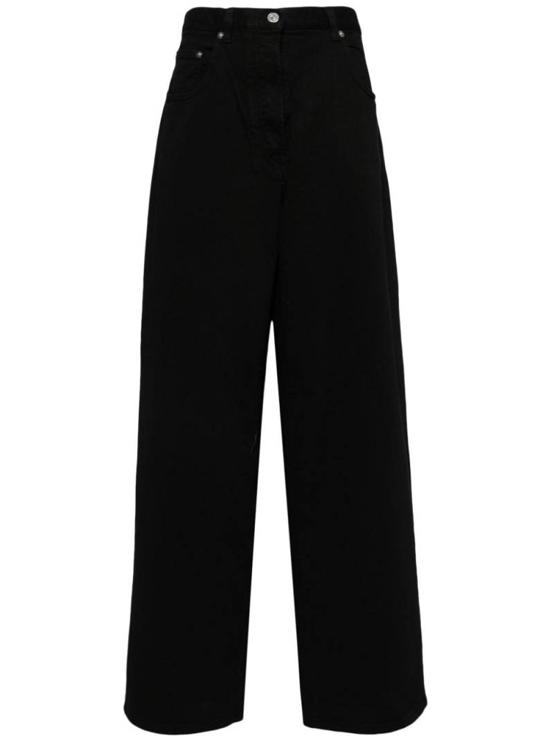 Nº21 high-rise wide-leg jeans - Black von Nº21