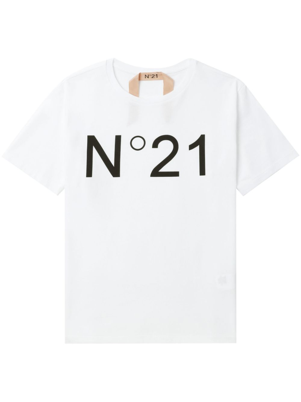 Nº21 logo-printed T-shirt - White von Nº21