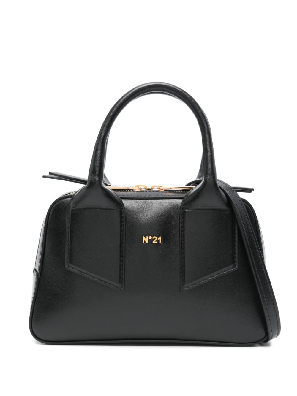 Nº21 mini Bauletto tote bag - Black von Nº21