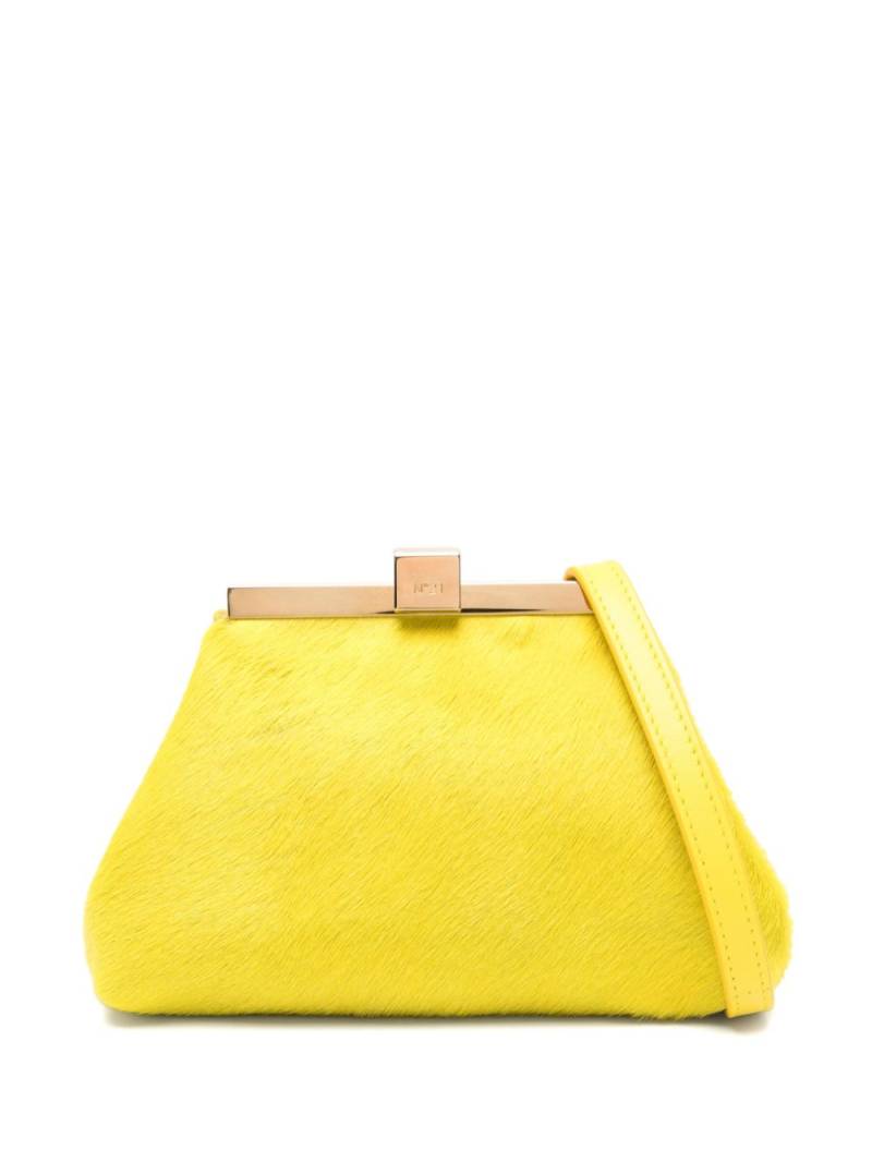 Nº21 mini Puffy Jeanne clutch bag - Yellow von Nº21