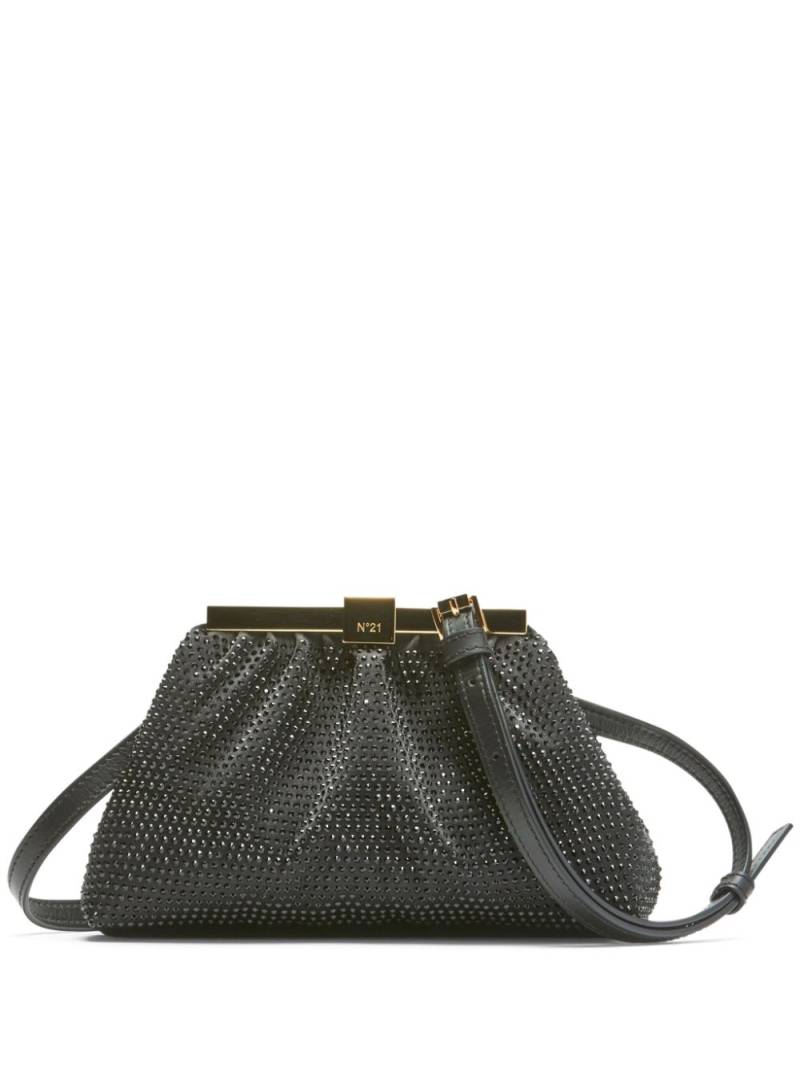 Nº21 mini Puffy Jeanne shoulder bag - Black von Nº21