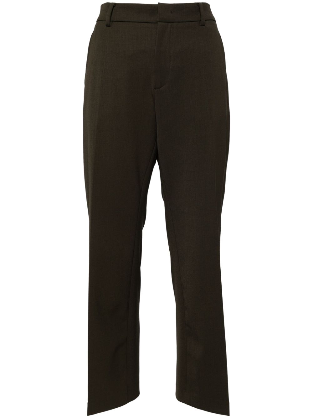 Nº21 olive-green straight-leg trousers - Neutrals von Nº21