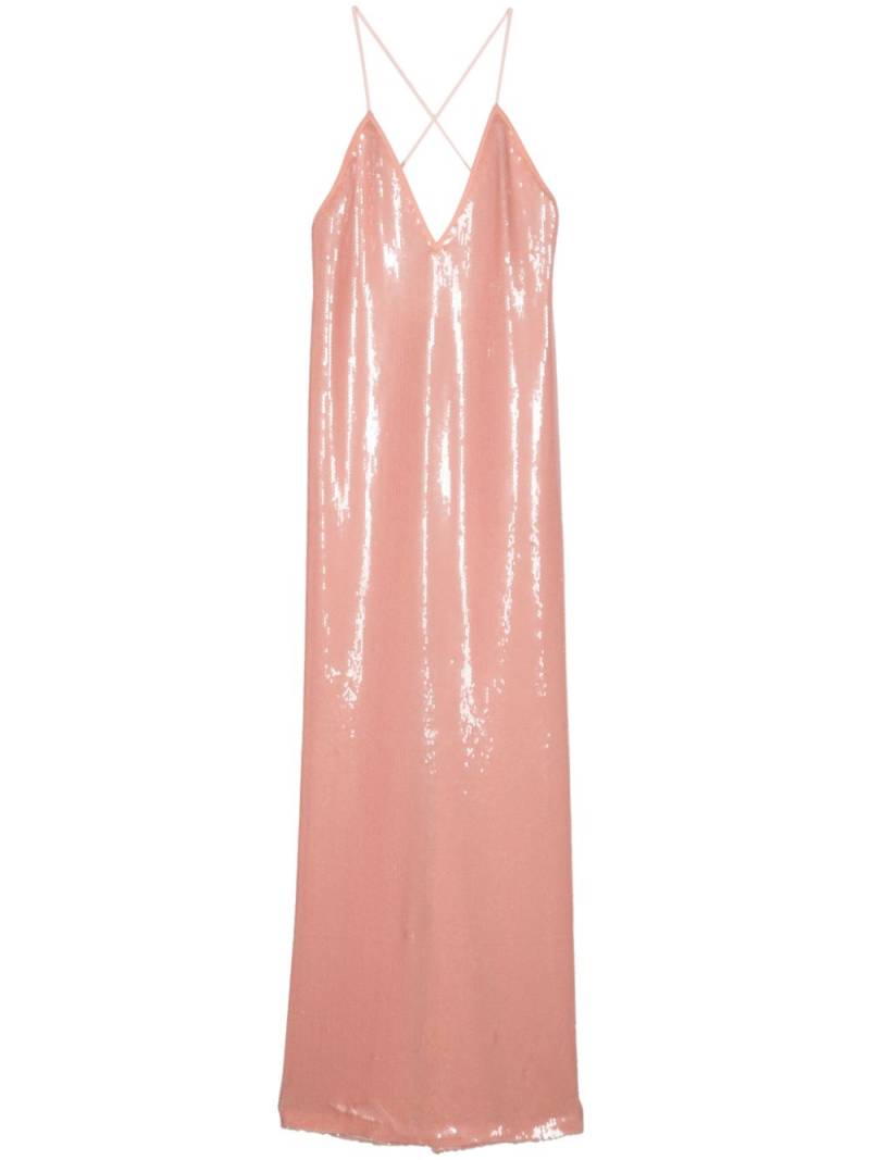 Nº21 sequin-embellished maxi dress - Pink von Nº21