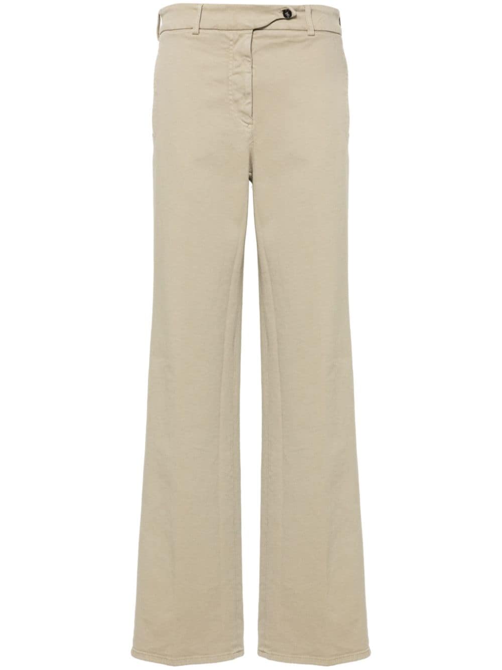 Nº21 straight-leg trousers - Neutrals von Nº21