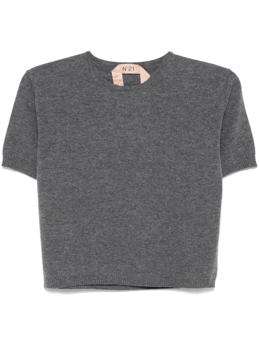 Nº21 wool top - Grey von Nº21