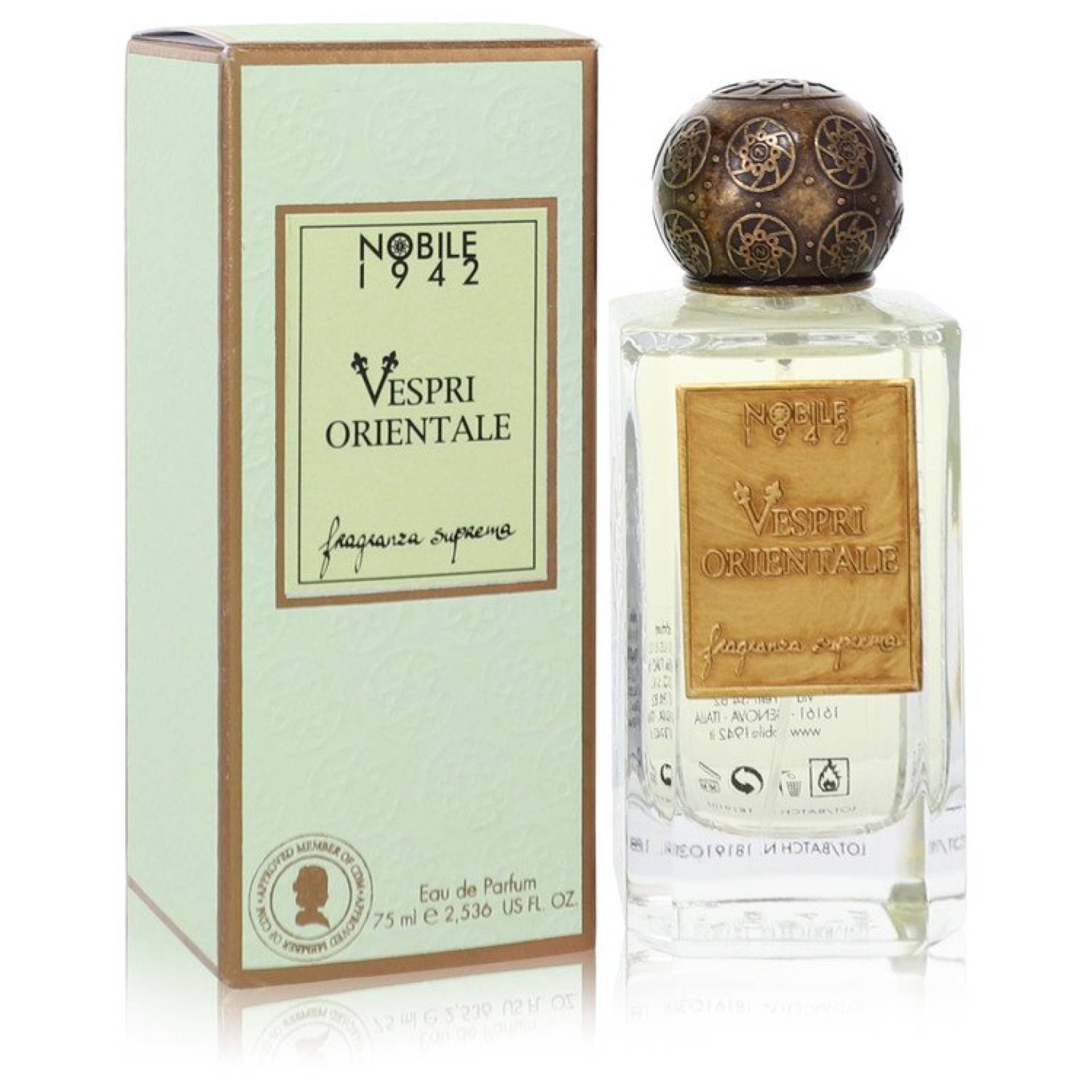 Nobile 1942 Vespri ORientale Eau De Parfum Spray (Unisex) 75 ml