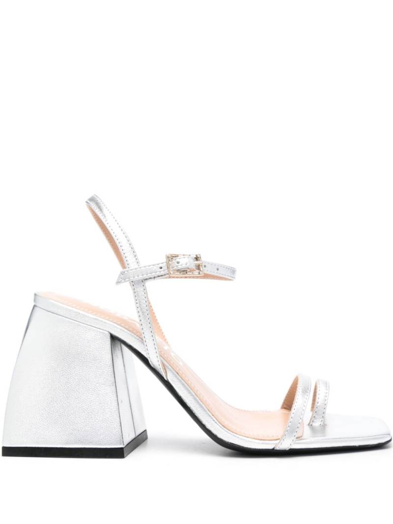 Nodaleto 90mm Sally sandals - Silver von Nodaleto