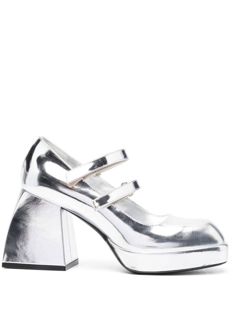 Nodaleto Bulla Babies 85mm pumps - Silver von Nodaleto