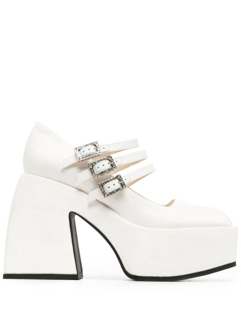 Nodaleto Bulla Marietta 105mm pumps - White von Nodaleto