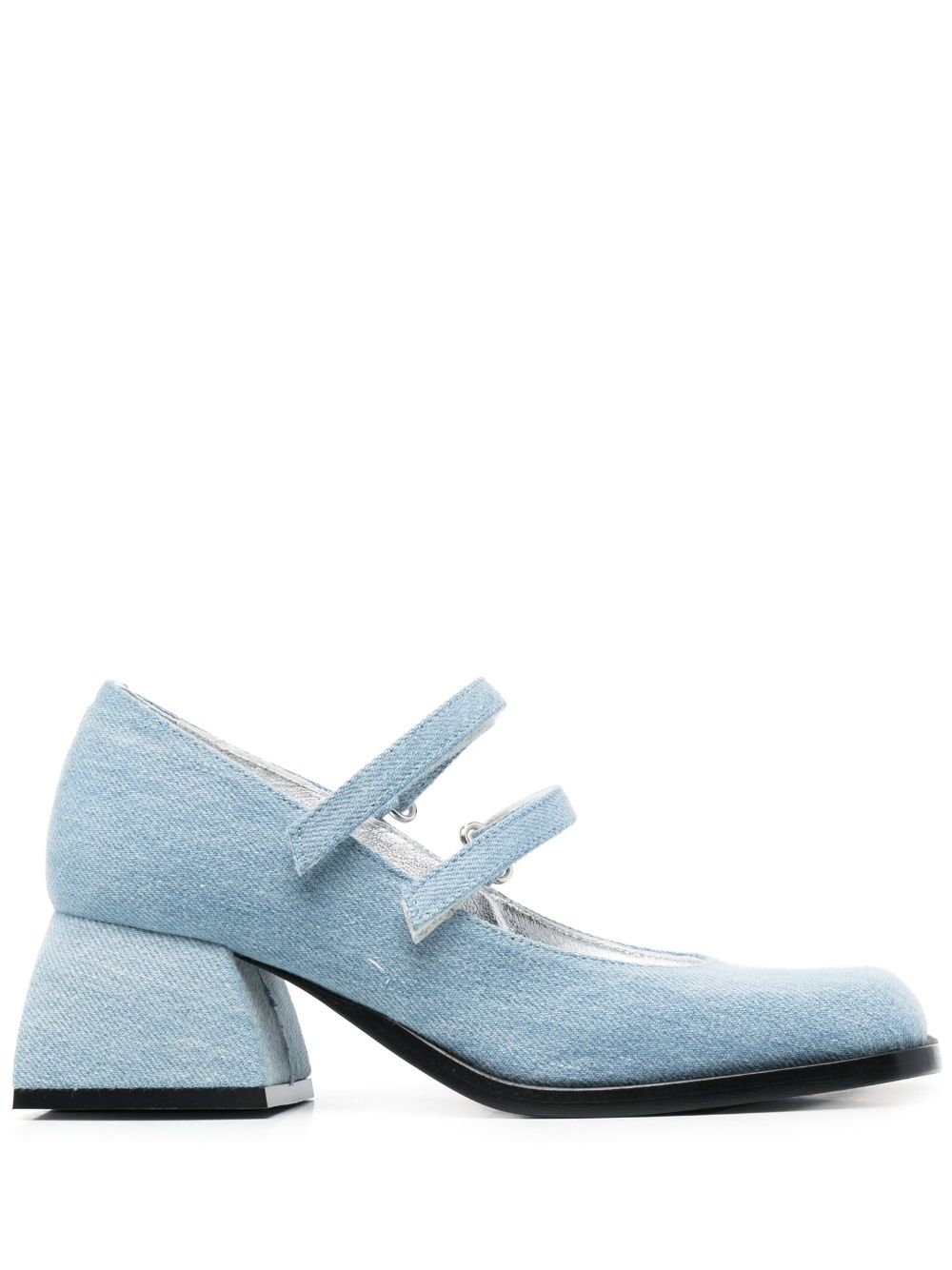 Nodaleto Bulla denim 50mm pumps - Blue von Nodaleto