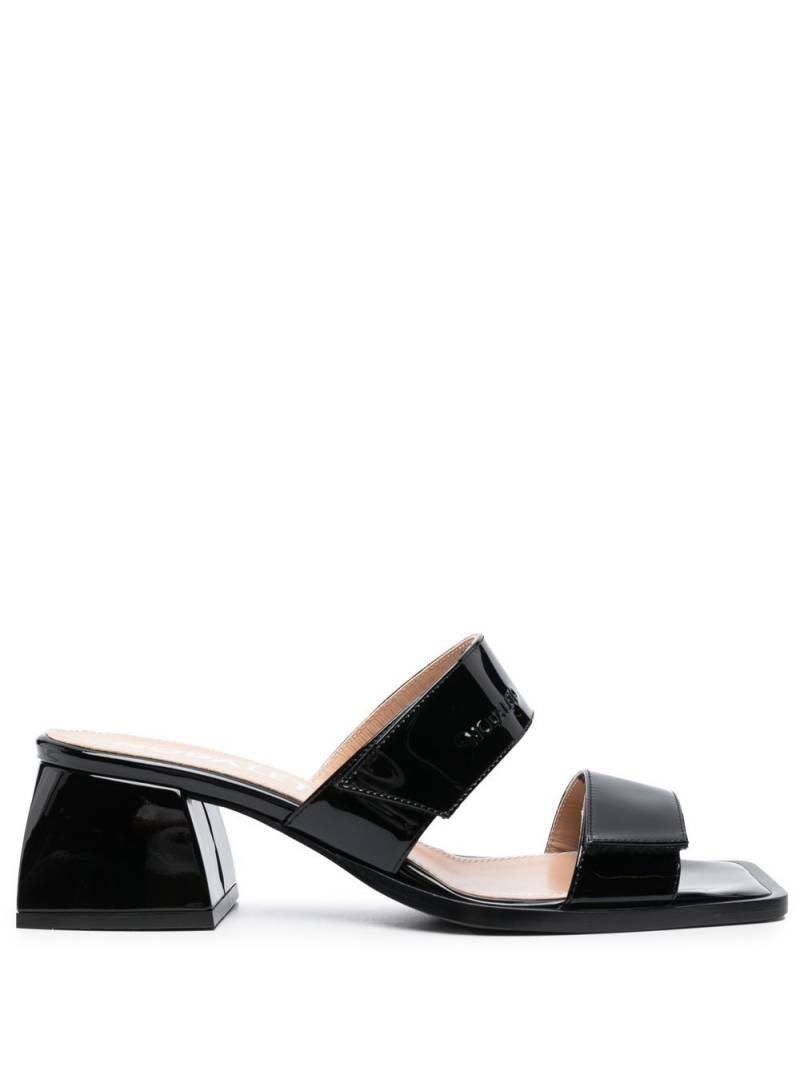 Nodaleto Bulla double-strap 45mm sandals - Black von Nodaleto