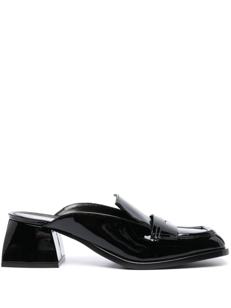 Nodaleto Cara square-toe 60mm mules - Black von Nodaleto