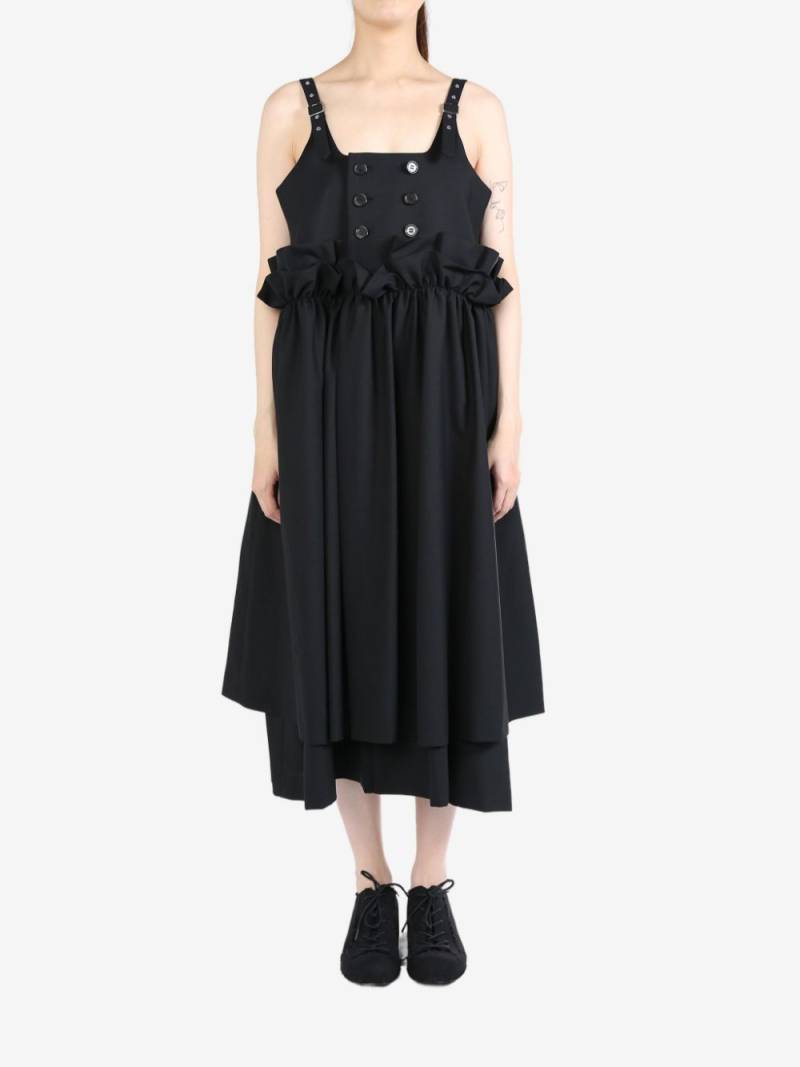 Noir Kei Ninomiya Suspender skirt - Black von Noir Kei Ninomiya