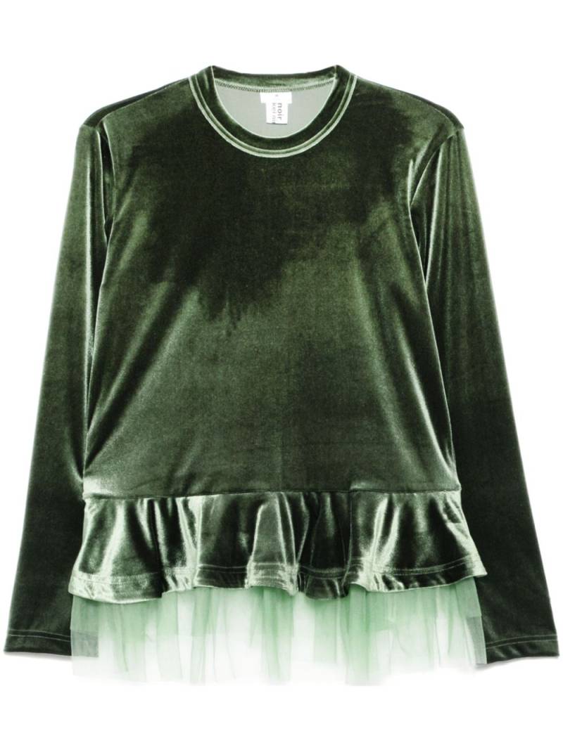 Noir Kei Ninomiya Tutu T-shirt - Green von Noir Kei Ninomiya