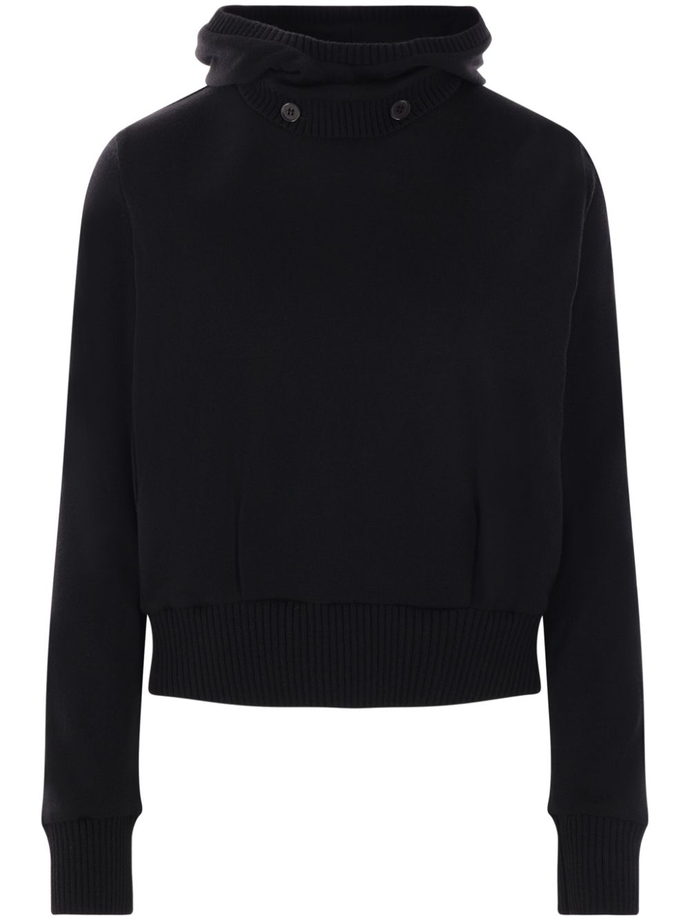 Noir Kei Ninomiya button-detail knit jumper - Black von Noir Kei Ninomiya