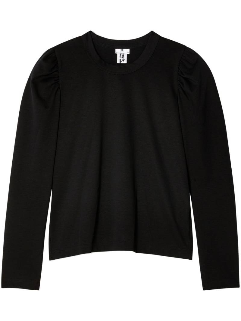 Noir Kei Ninomiya long-sleeved T-shirt - Black von Noir Kei Ninomiya