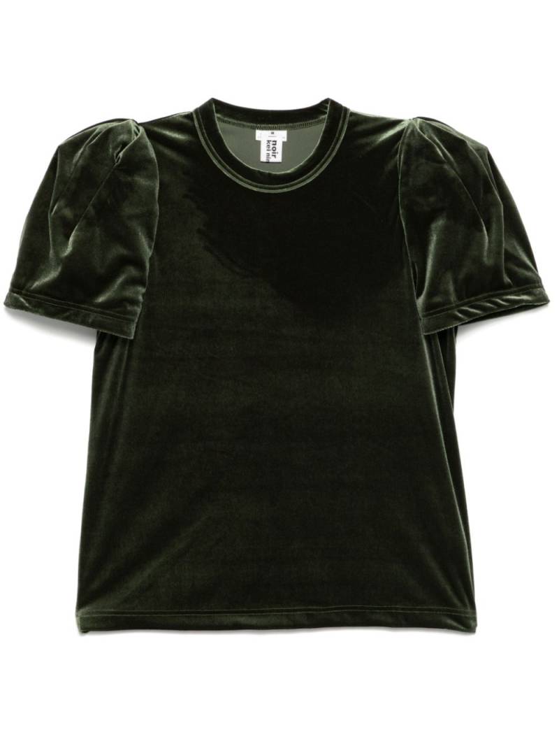 Noir Kei Ninomiya mutton-sleeved T-shirt - Green von Noir Kei Ninomiya