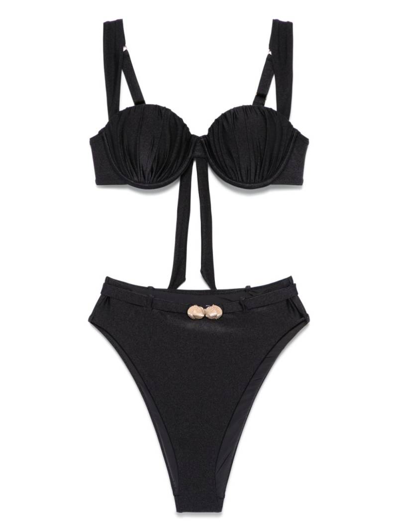 Noire Swimwear Onyx bikini set - Black von Noire Swimwear