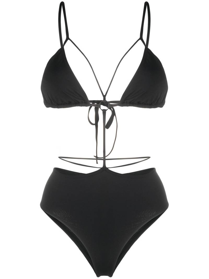 Noire Swimwear Temptation monokini - Black von Noire Swimwear