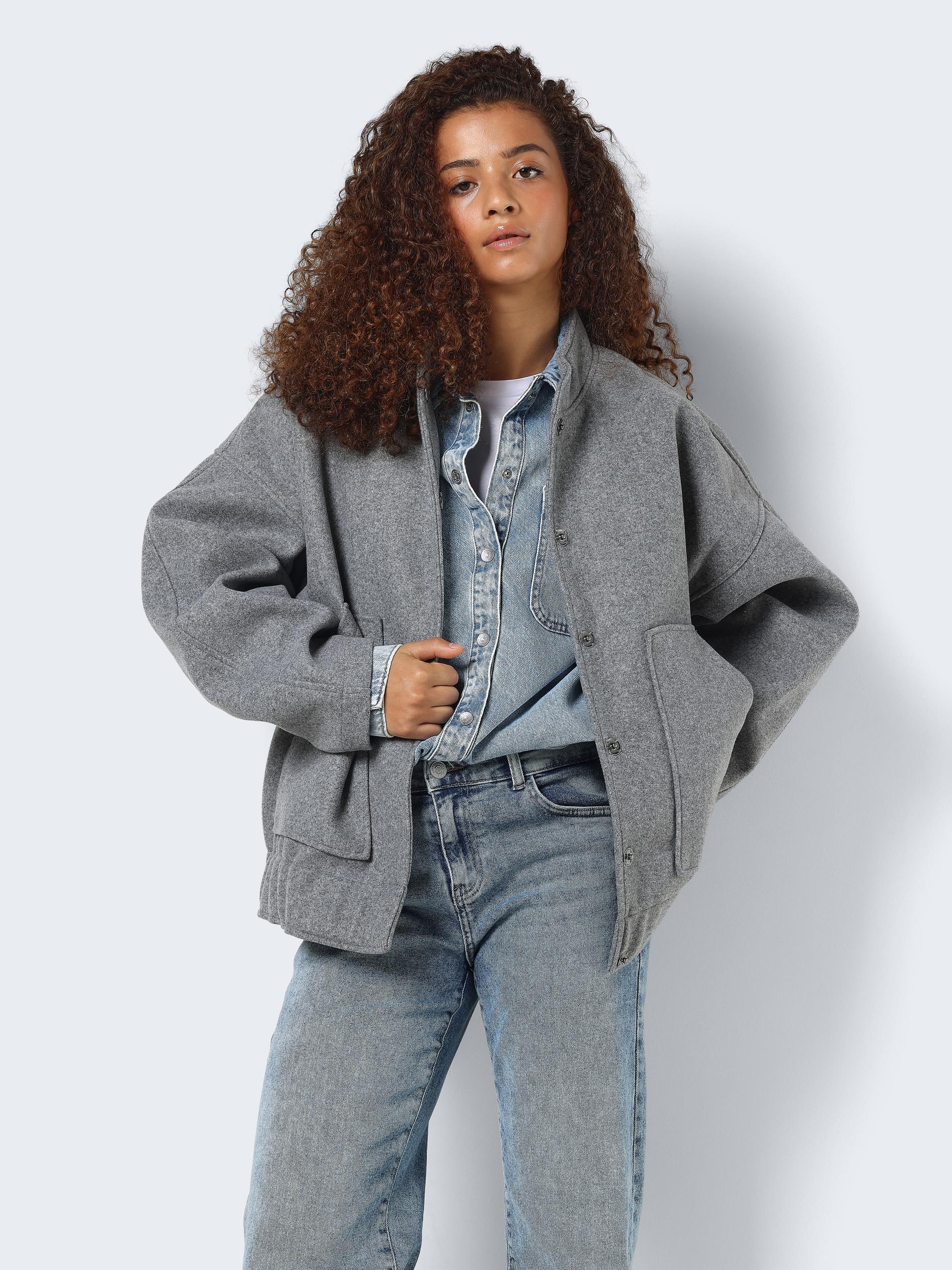 Noisy may Blusenjacke »NMHALSTON L/S BOMBER JACKET WVN NOOS« Noisy may Blusenjacke »NMHALSTON L/S BOMBER JACKET WVN NOOS« von Noisy May