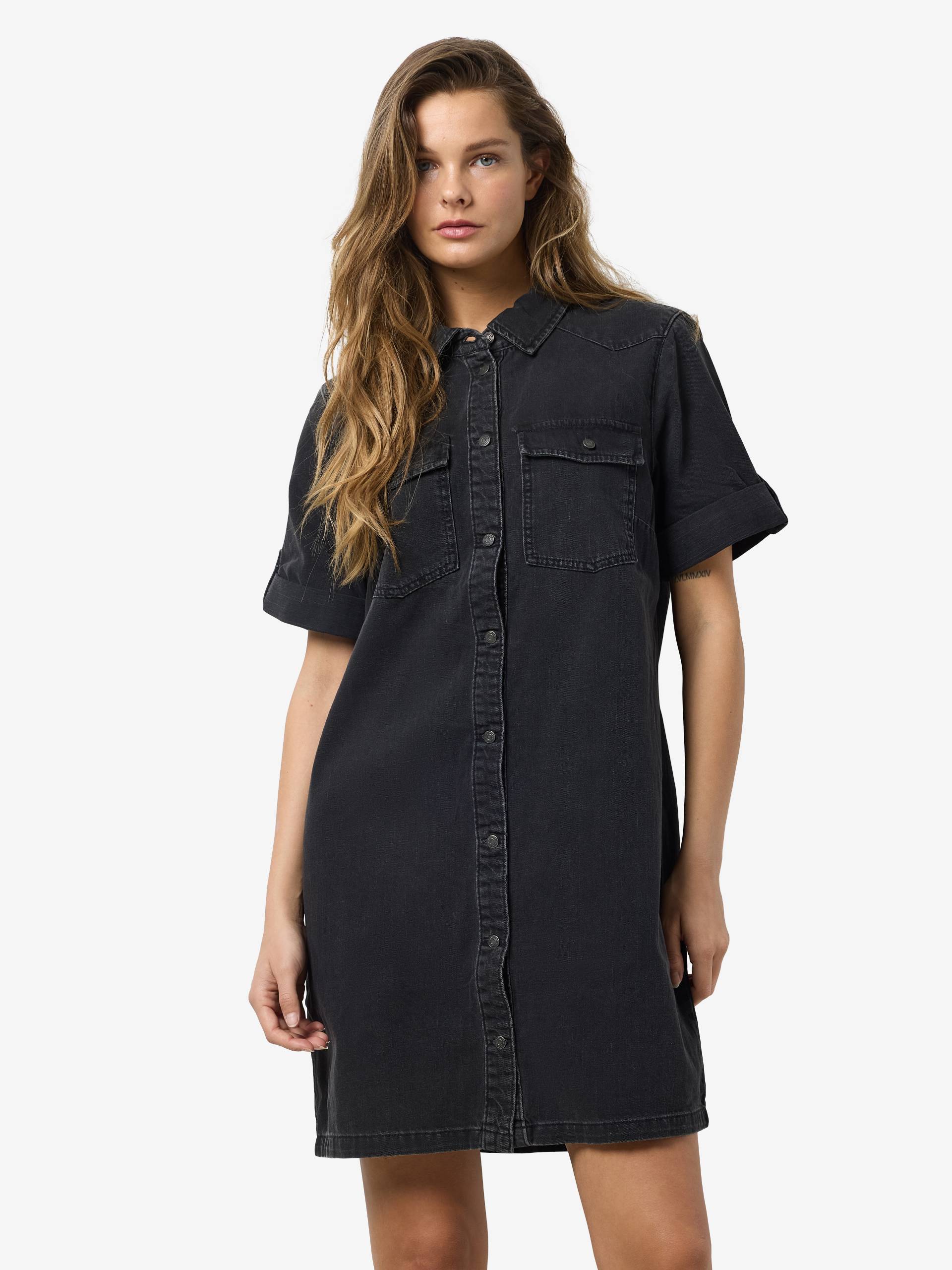 Noisy may Jeanskleid »NMNEW SIGNE S/S DENIM DRESS WG001BL NOOS« von Noisy May