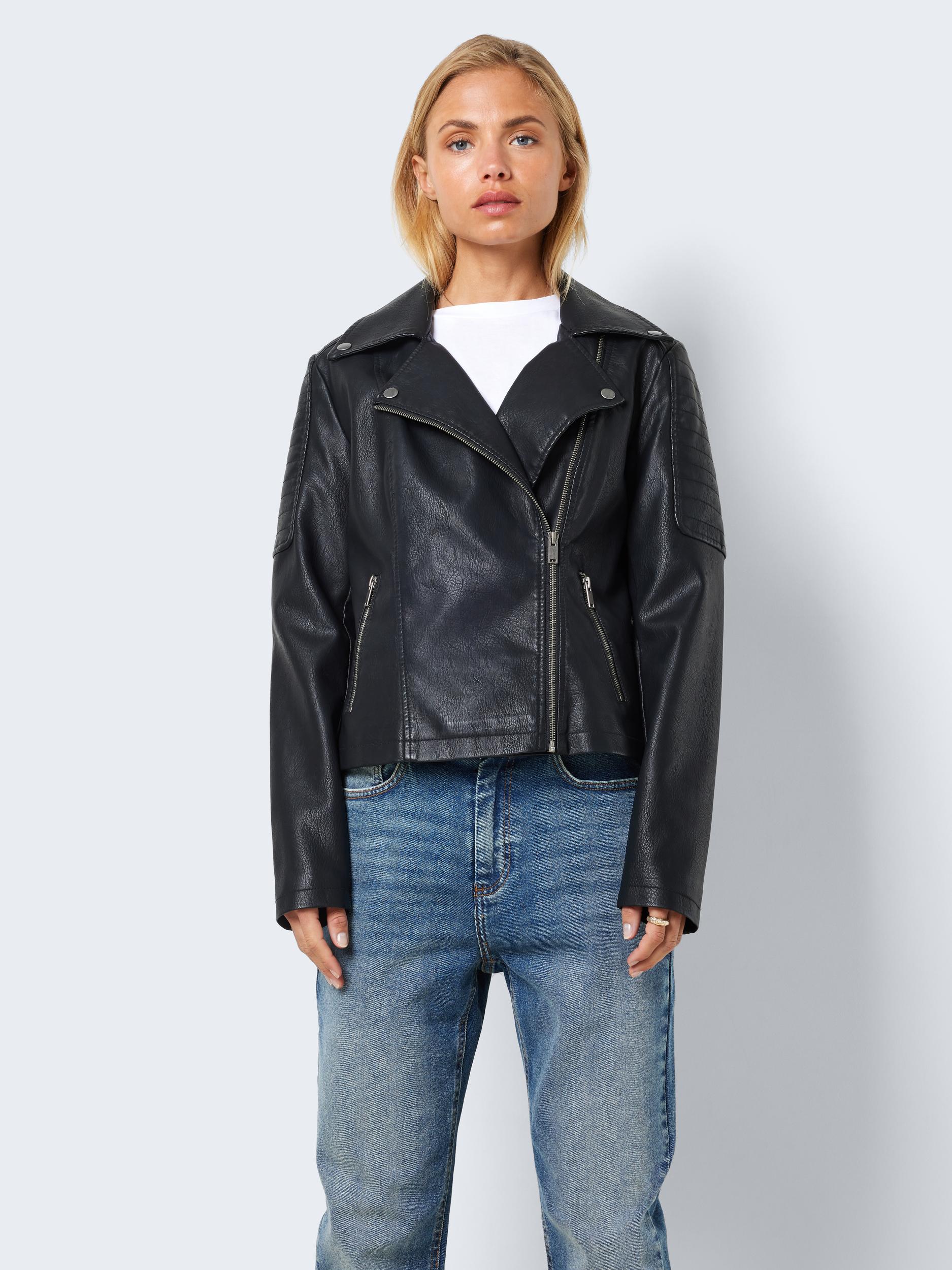 Noisy may Lederimitatjacke »NMREBEL L/S JACKET NOOS«, mit vielen Biker Details Noisy may Lederimitatjacke »NMREBEL L/S JACKET NOOS«, mit vielen Biker Details von Noisy May