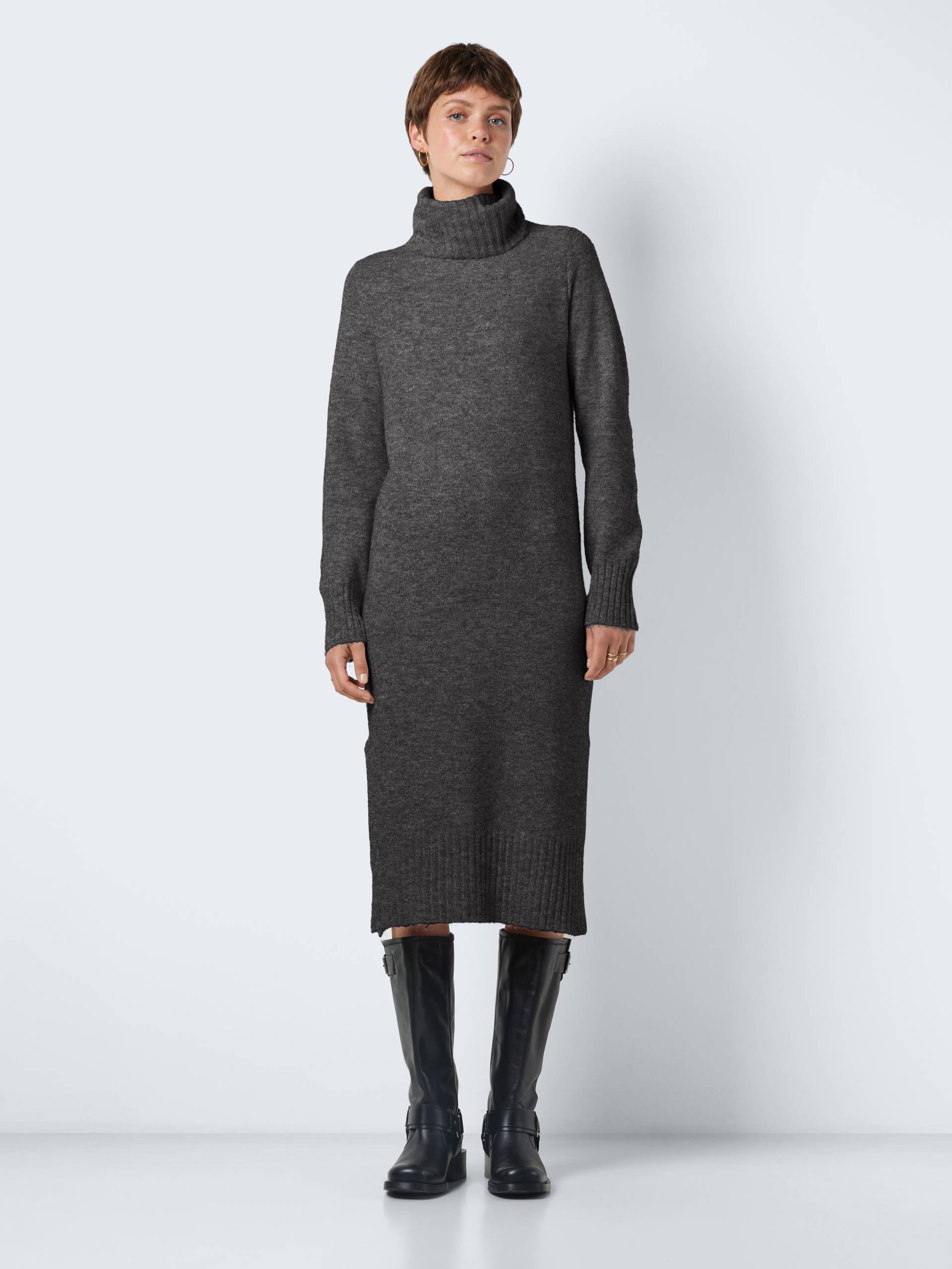 Noisy may Strickkleid »NMVIOLA L/S ROLLNECK KNIT DRESS FWD NOOS« von Noisy May