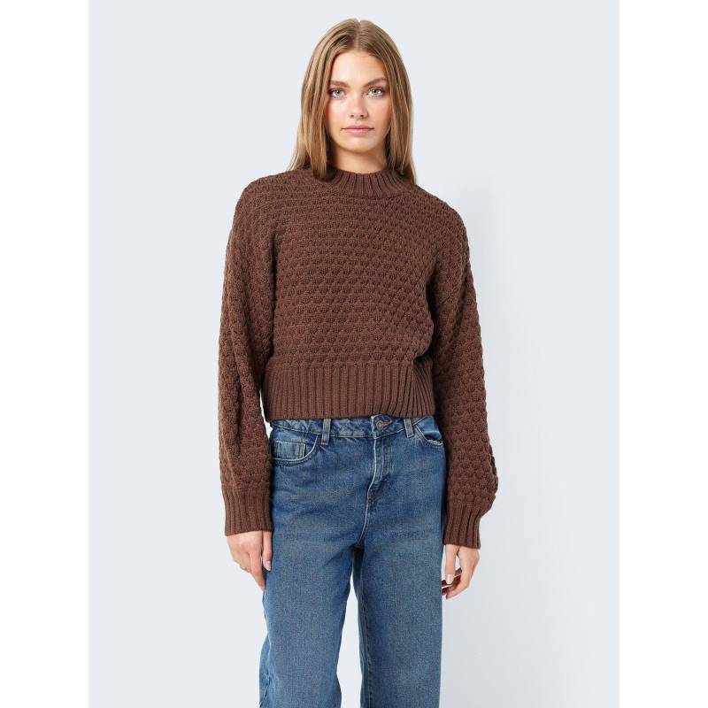 Noisy May - Pullover, für Damen, Cognac, Größe L von Noisy May