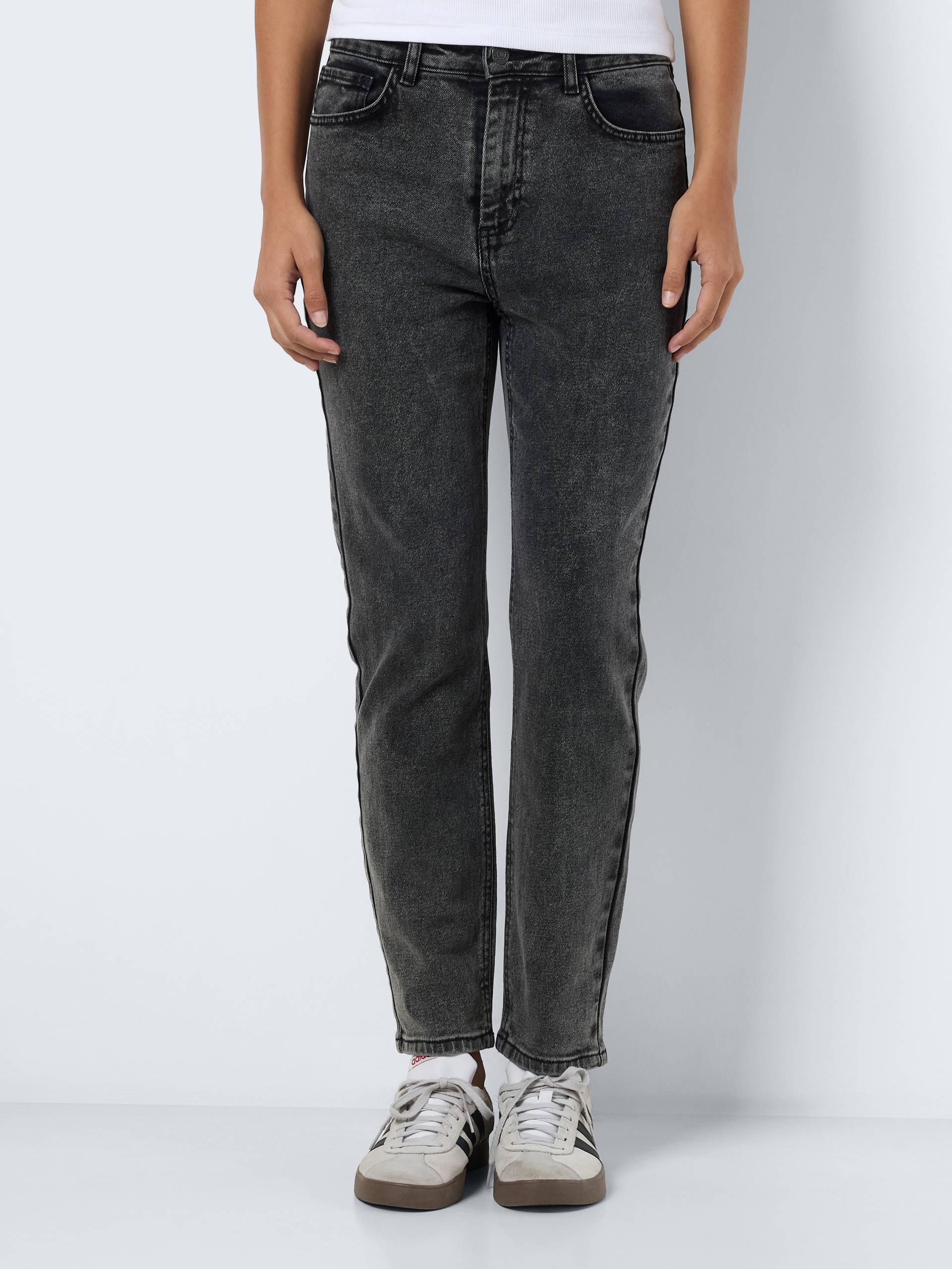 Noisy may High-waist-Jeans »NMMONI HW STRAIGHT ANK ACID AZ391DG NOOS« Noisy may High-waist-Jeans »NMMONI HW STRAIGHT ANK ACID AZ391DG NOOS« von Noisy may