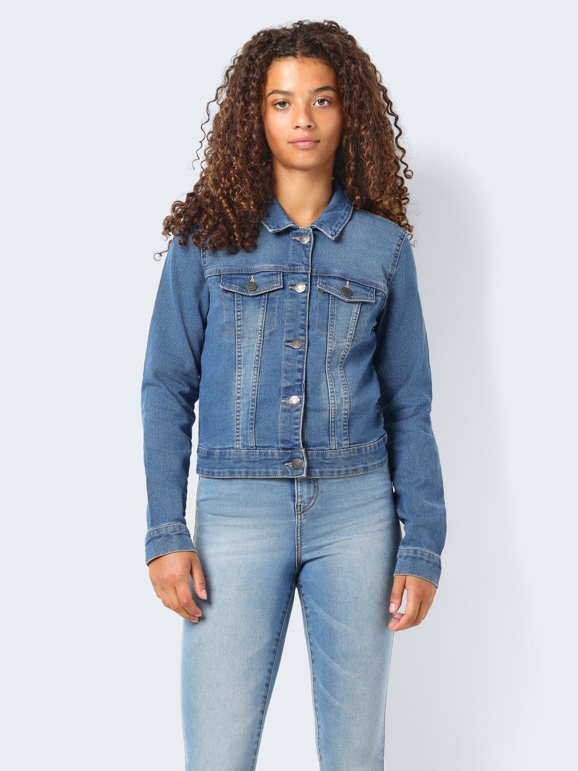 Noisy may Jeansjacke »NMDEBRA L/S BLUE DENIM JACKET NOOS« von Noisy may