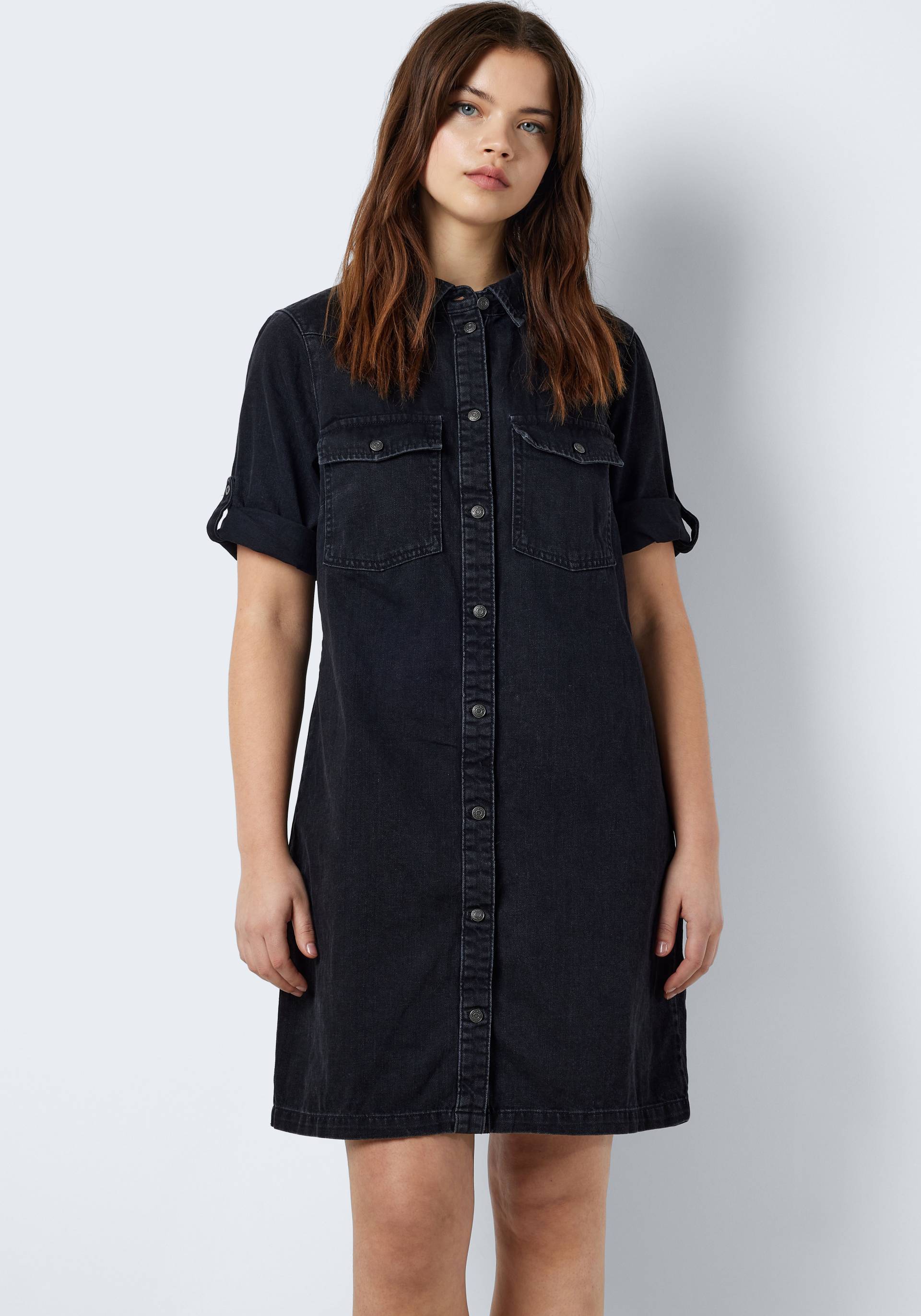 Noisy may Jeanskleid »NMNEW SIGNE S/S DENIM DRESS WG001BL NOOS« von Noisy may