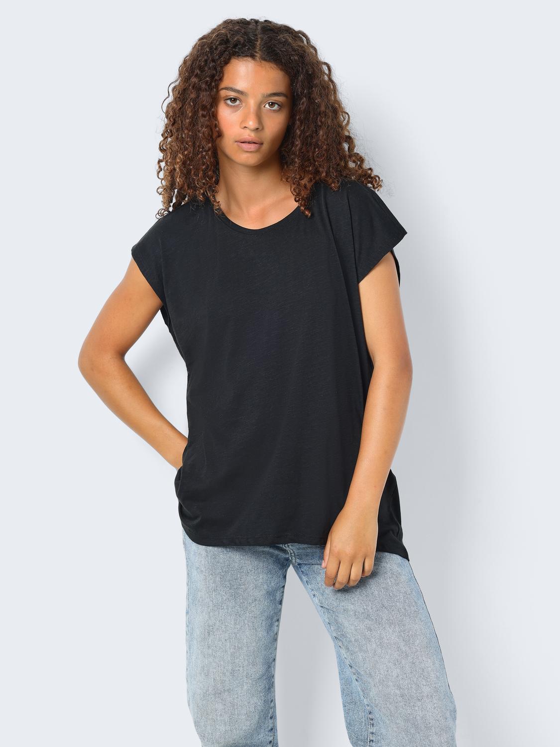 Noisy may Kurzarmshirt »NMMATHILDE S/S LOOSE LONG TOP FWD NOOS« Noisy may Kurzarmshirt »NMMATHILDE S/S LOOSE LONG TOP FWD NOOS« von Noisy may