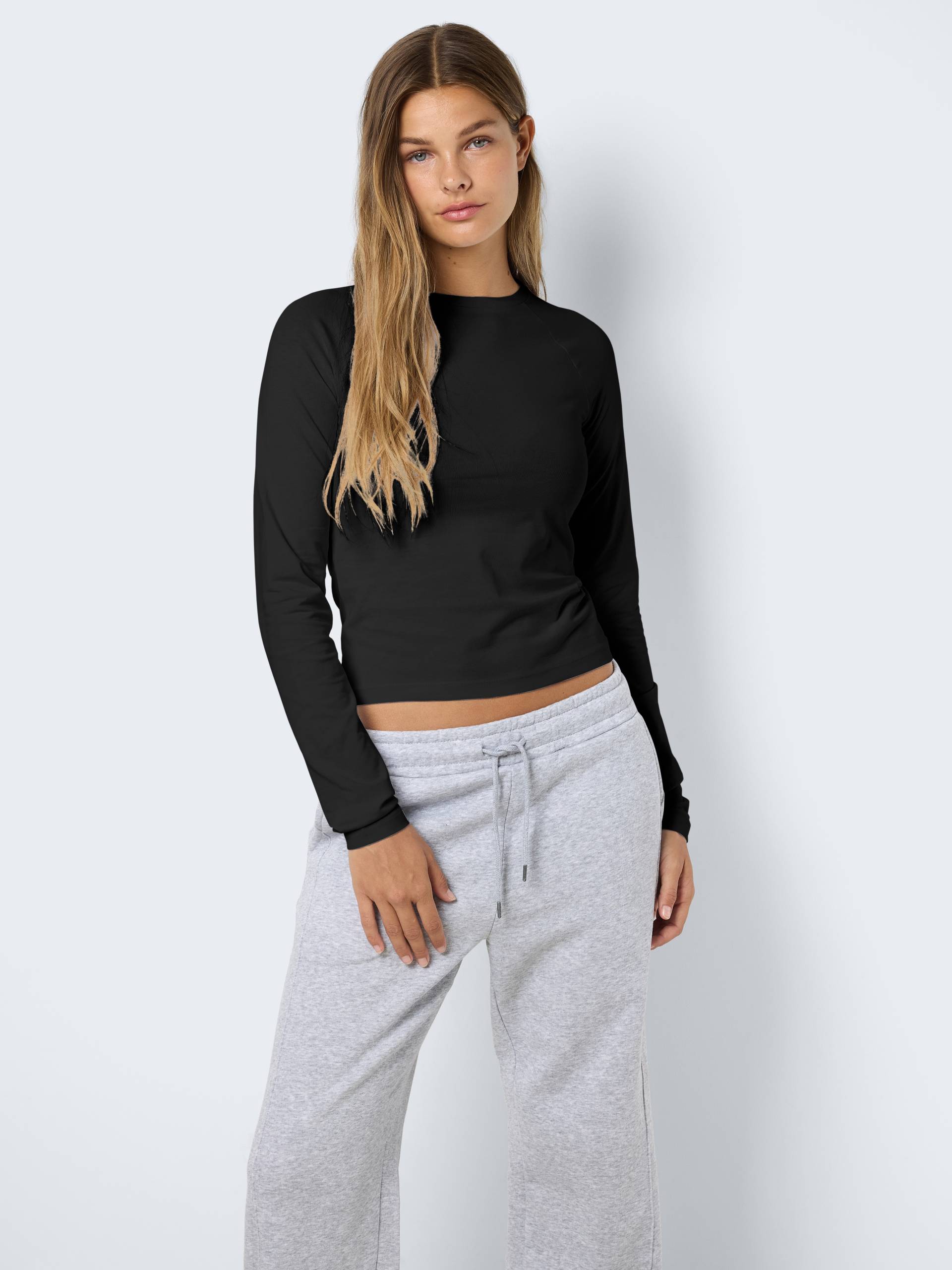 Noisy may Langarmshirt »NMKATINKA L/S RAGLAN TOP FWD JRS NOOS« Noisy may Langarmshirt »NMKATINKA L/S RAGLAN TOP FWD JRS NOOS« von Noisy may