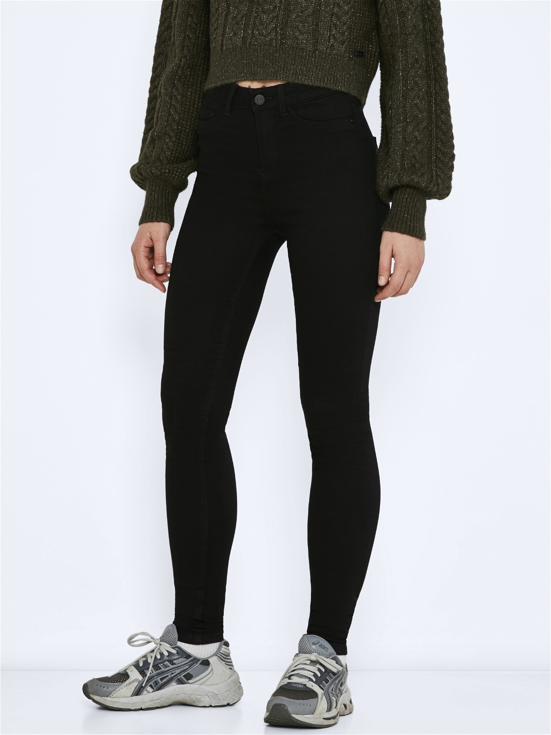 Noisy may Skinny-fit-Jeans »NMCALLIE HW SKINNY BLACK JEANS NOOS« Noisy may Skinny-fit-Jeans »NMCALLIE HW SKINNY BLACK JEANS NOOS« von Noisy may