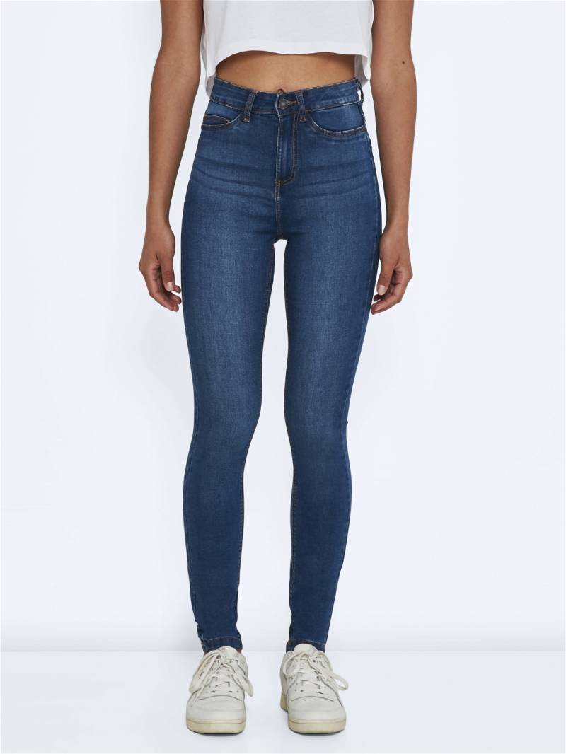 Noisy may Skinny-fit-Jeans »NMCALLIE HW SKINNY BLUE JEANS NOOS« von Noisy may