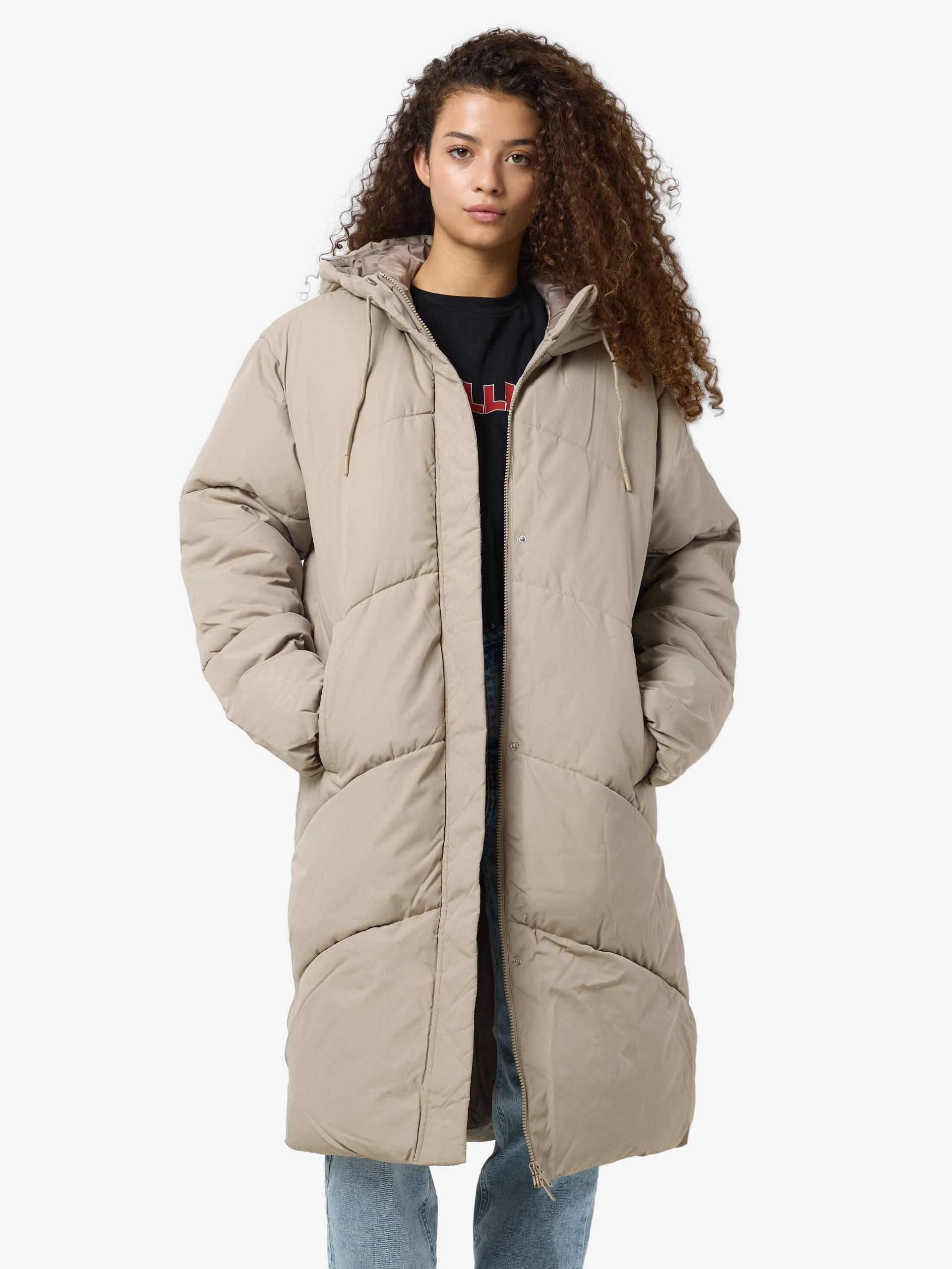 Noisy may Steppjacke »NMTENNA L/S LONG JACKET NOOS«, mit Kapuze Noisy may Steppjacke »NMTENNA L/S LONG JACKET NOOS«, mit Kapuze von Noisy may