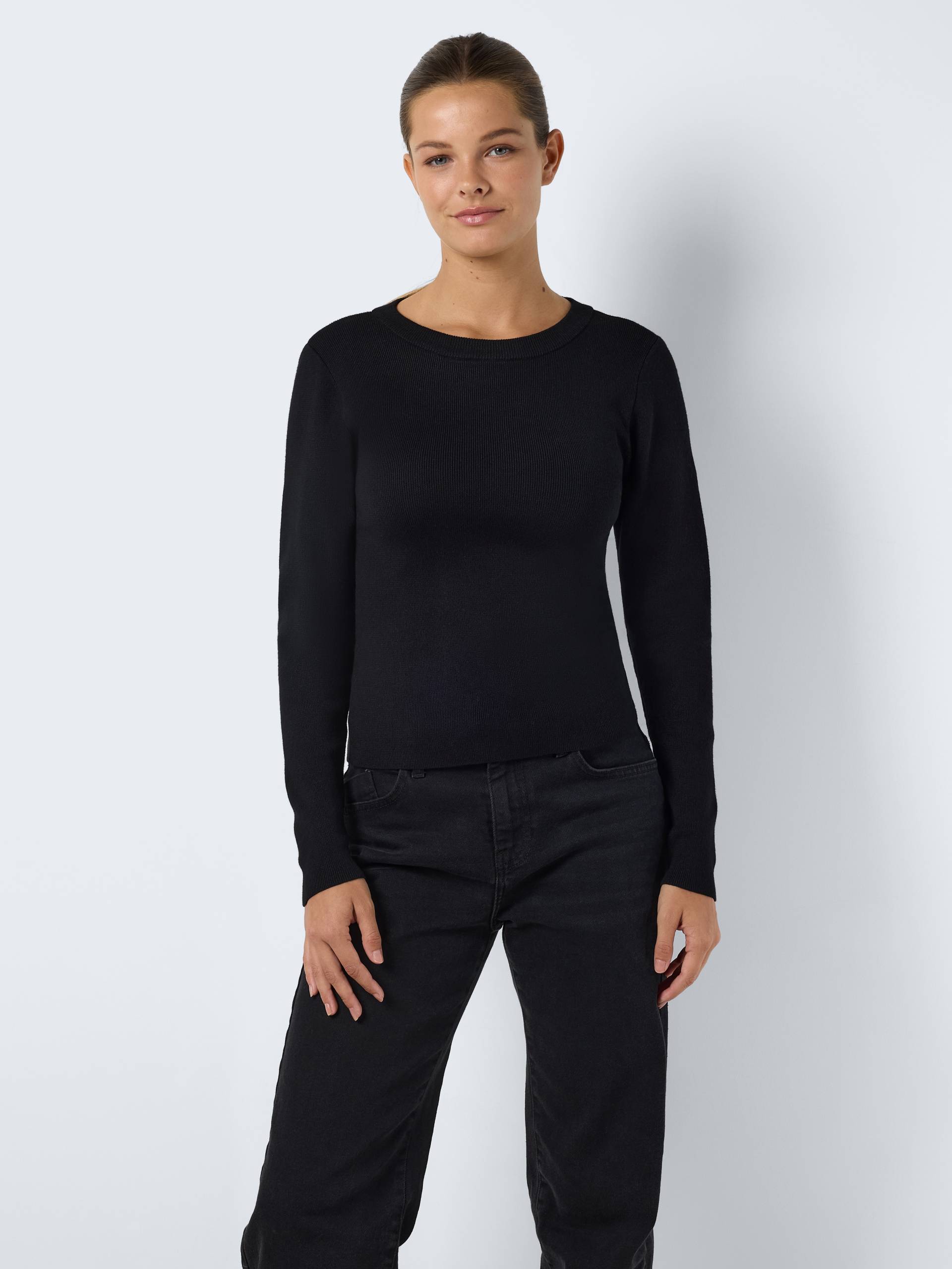 Noisy may Strickpullover »NMJAZ L/S O-NECK KNIT FWD NOOS« Noisy may Strickpullover »NMJAZ L/S O-NECK KNIT FWD NOOS« von Noisy may